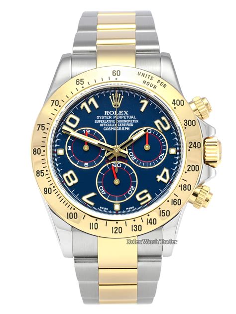 rolex daytona blue arabic numeral watch model 116523|Rolex 116523 price.